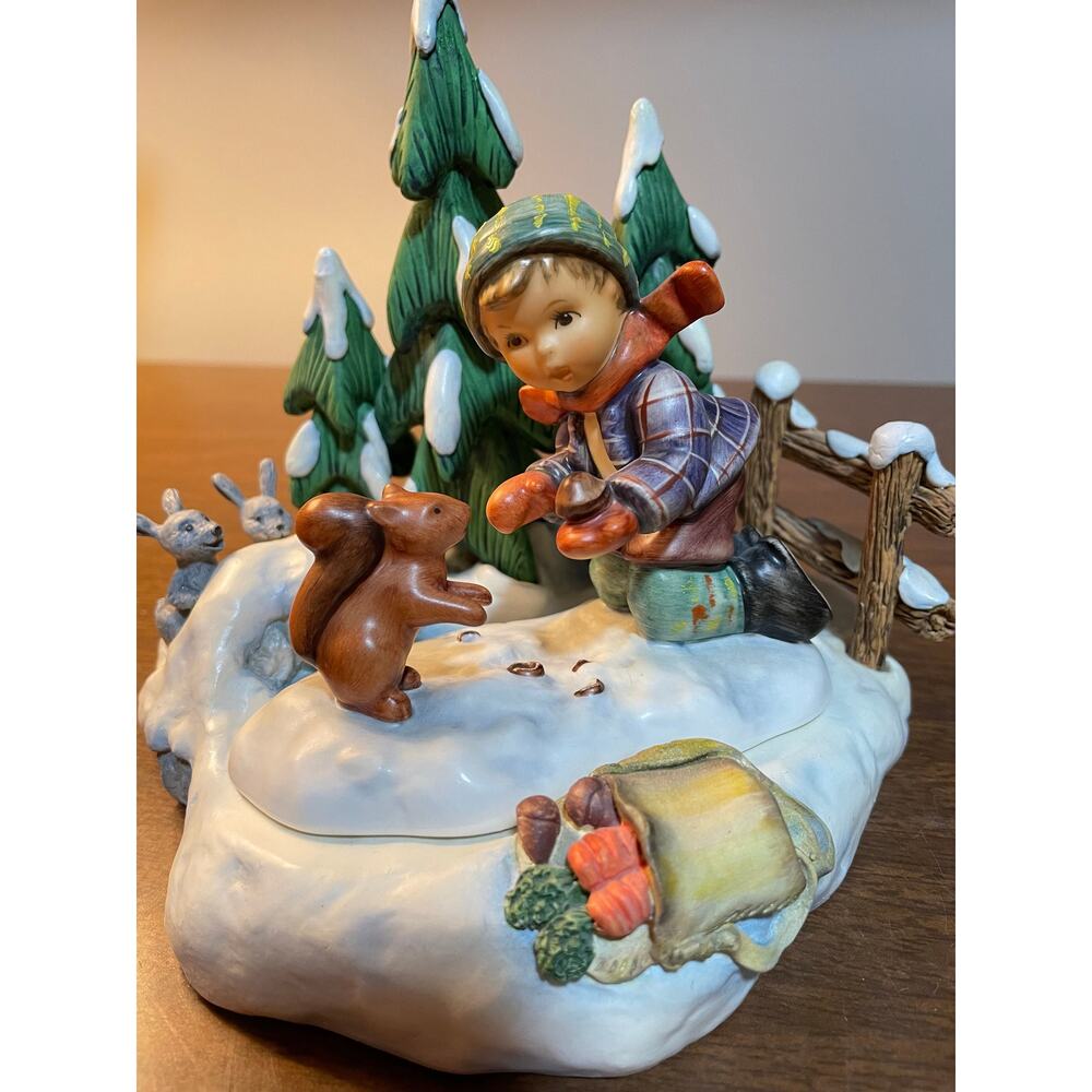 Goebel Hummelscapes Collection “Autumn Frolic” 1998 Figurine. Read Details